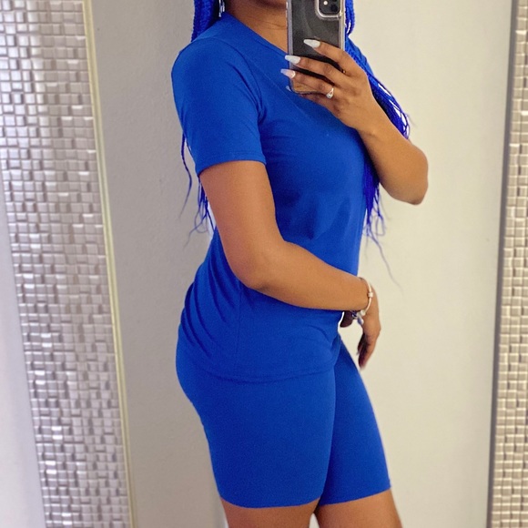 Royal Blue Chill Set (Size 3X AVAIL!) - Picture 2 of 5